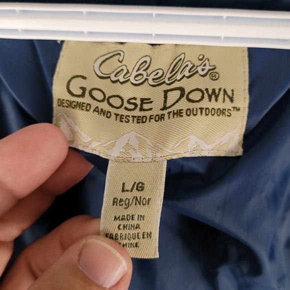CABELA'S | Goose Down 650 fill quilted puffer jacket - Picture 6 of 8